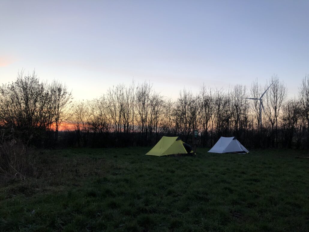 Paalkamperen Oeverlanden bij -7